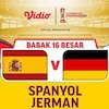 Link Live Streaming Piala Dunia U-17 2023: Spanyol Vs Jerman di Vidio, 24 November 2023