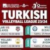 Jadwal Live Streaming Liga Voli Turki 2023/2024 Pekan 5 di Vidio, 21-26 November 2023