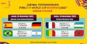 Jadwal Live Streaming Piala Dunia U-17 Indonesia 2023 Babak Perempat Final di Vidio Jadwal Live Streaming Piala Dunia U-17 Indonesia 2023 Babak Perempat Final di Vidio