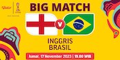 Link Live Streaming Piala Dunia U-17 2023: Inggris Vs Brasil di Vidio Malam ini! Link Live Streaming Piala Dunia U-17 2023: Inggris Vs Brasil di Vidio Malam ini!