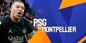 Link Live Streaming Ligue 1 PSG vs Montpellier di Vidio