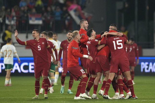 Head to Head Serbia vs Inggris