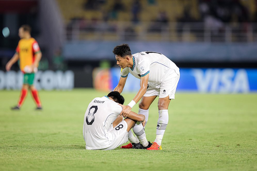 Video Momen Kesedihan Pemain Timnas Indonesia u-17 Setelah Dikalahkan Maroko U-17