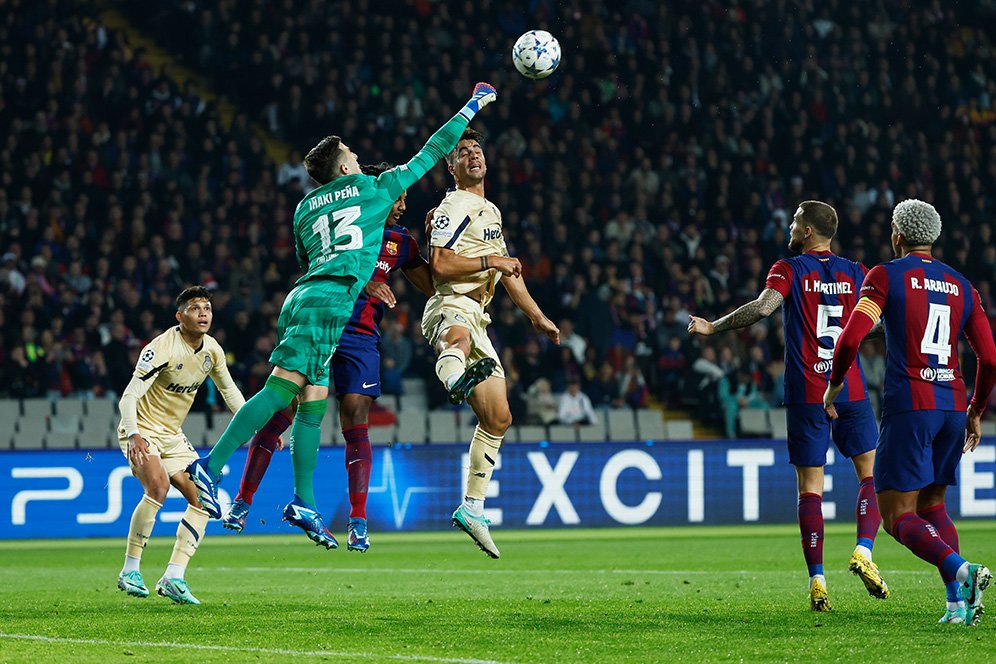 Hasil Barcelona vs Porto: Skor 2-1