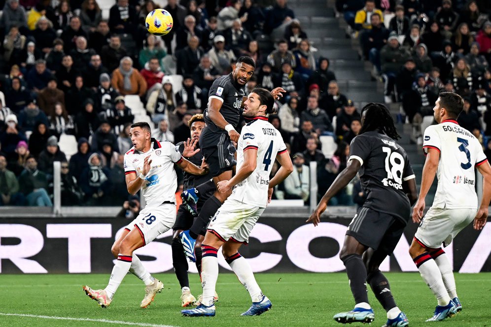 Hasil Juventus vs Cagliari: Skor 2-1