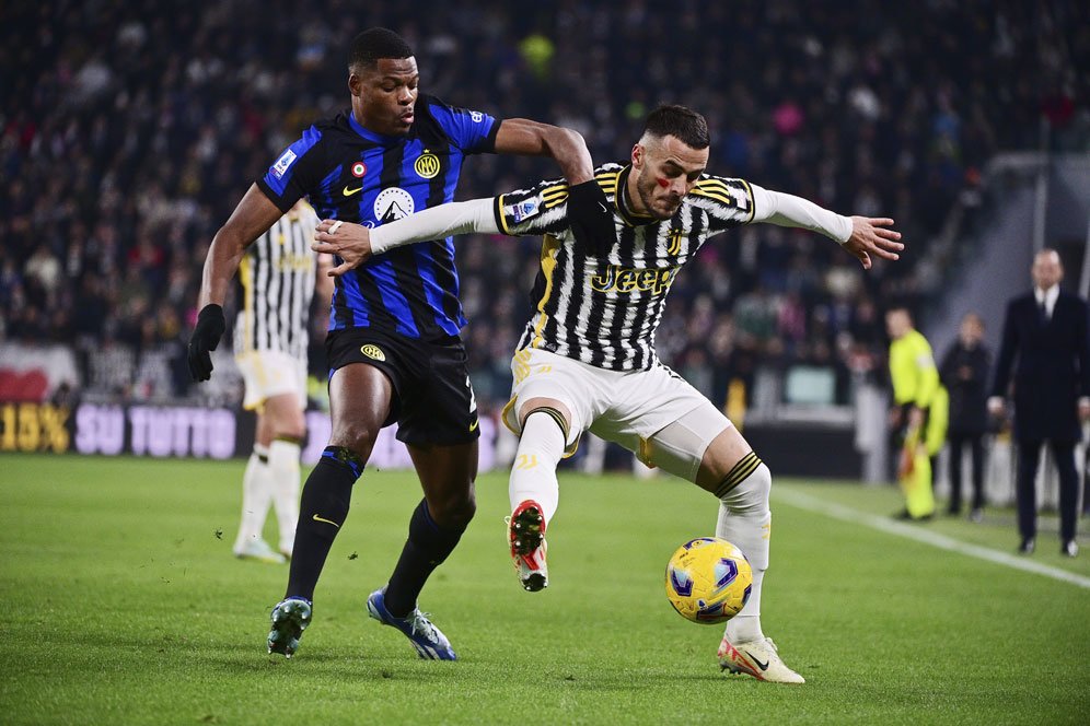 Hasil Juventus vs Inter Milan: Skor 1-1