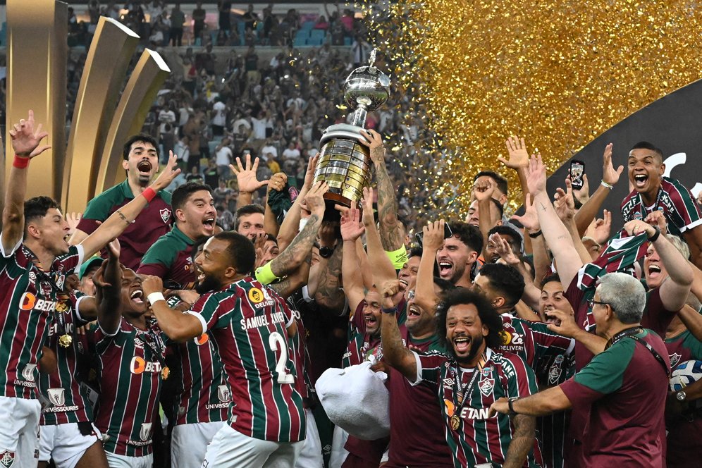 Legenda Real Madrid Marcelo Juara Copa Libertadores Bersama Fluminense