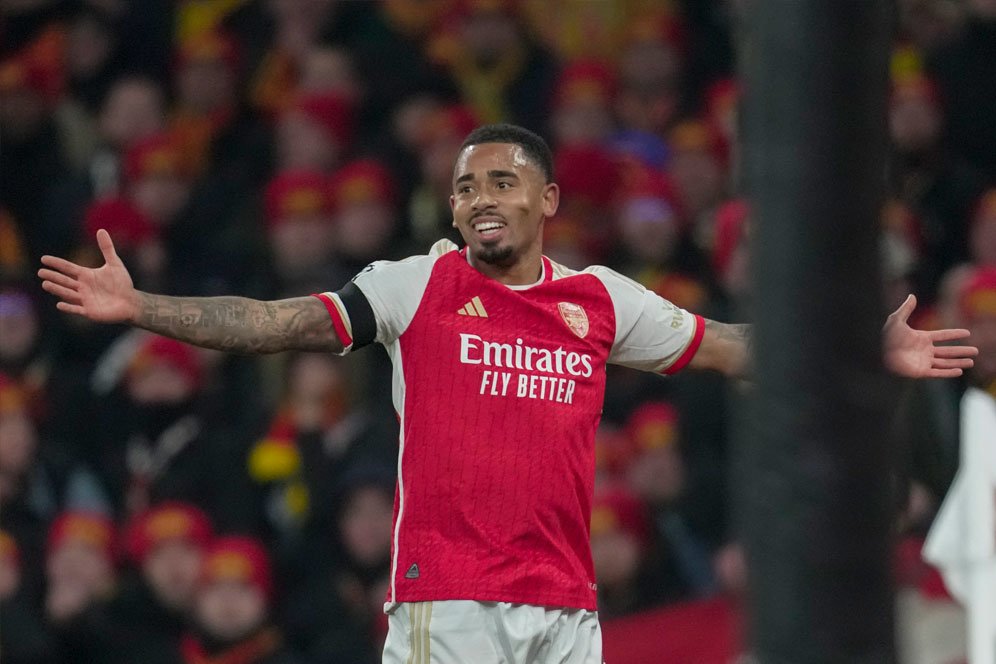 Man of the Match Arsenal vs Lens: Gabriel Jesus