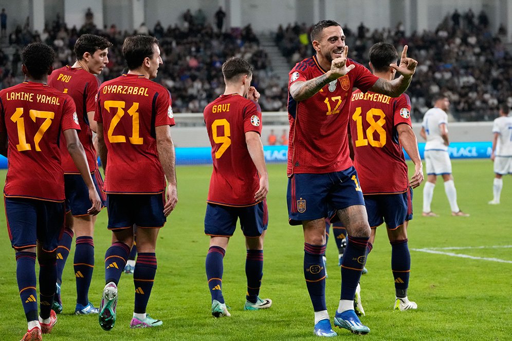 Man of the Match Siprus vs Spanyol: Joselu