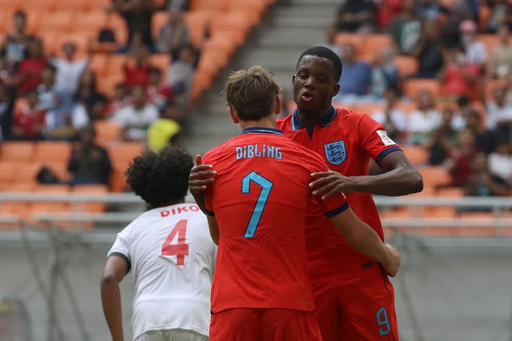 Inggris U-17 Ngeri! Laga Pertama Langsung Mukbang, Bantai Kaledonia Baru 10-0