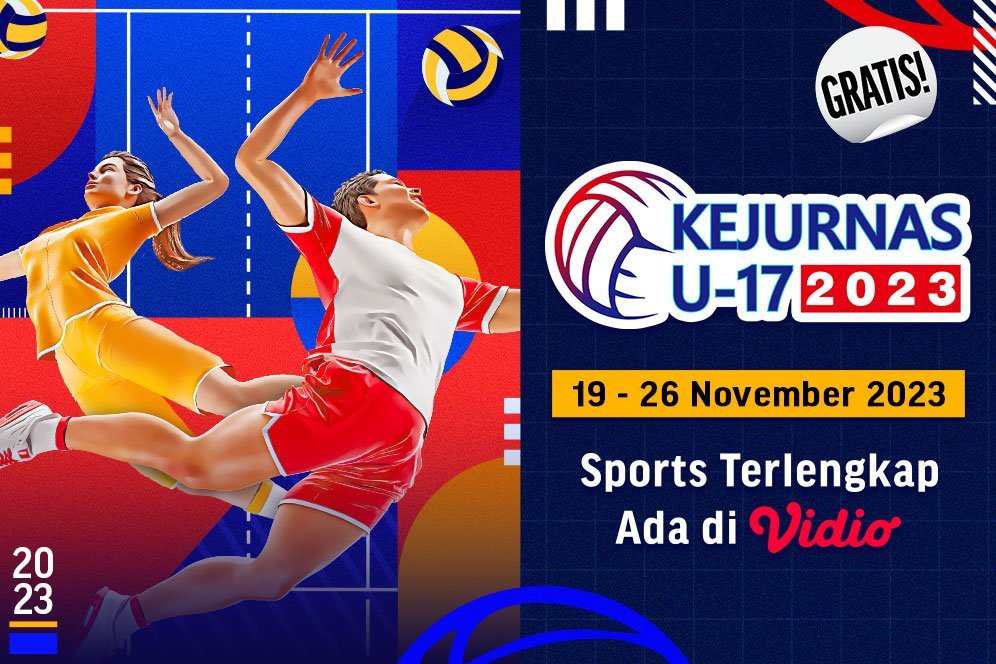 Jadwal Siaran Langsung Kejurnas Voli Antarklub U-17 di Vidio, 21-22 November Gratis! Jadwal Siaran Langsung Kejurnas Voli Antarklub U-17 di Vidio, 21-22 November Gratis!
