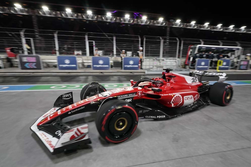 Hasil FP2 Formula 1 GP Las Vegas: Charles Leclerc Kembali Terdepan