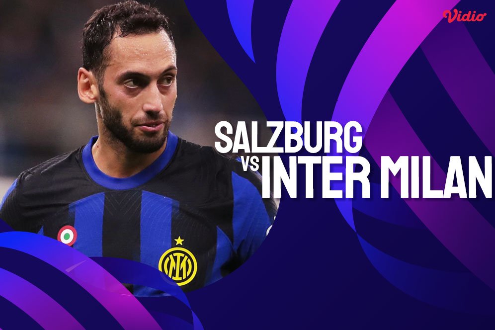 Link Live Streaming Liga Champions Salzburg vs Inter Milan di Vidio