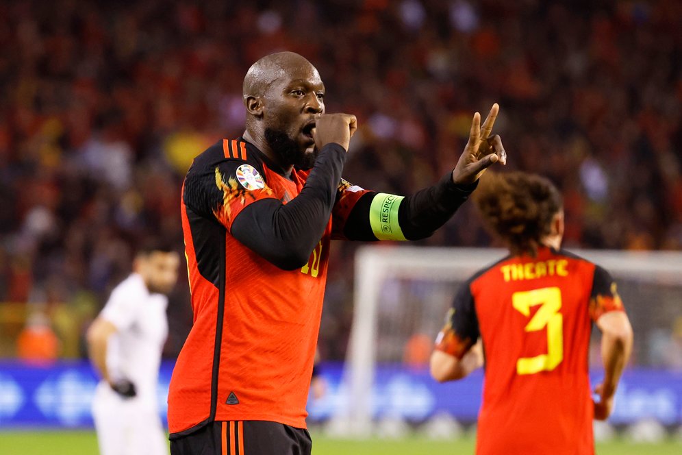Fantastis! Romelu Lukaku Cetak 4 Gol dalam 20 Menit Bersama Timnas Belgia Fantastis! Romelu Lukaku Cetak 4 Gol dalam 20 Menit Bersama Timnas Belgia