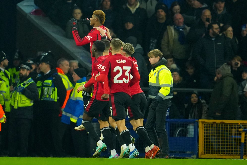 2 Perubahan Taktik yang Membawa Manchester United Menang 3-0 Lawan Everton