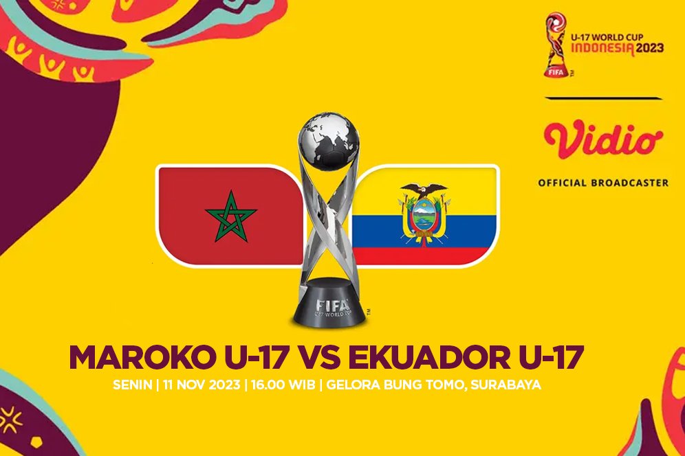 Prediksi Piala Dunia U-17 2023: Maroko U-17 vs Ekuador U-17