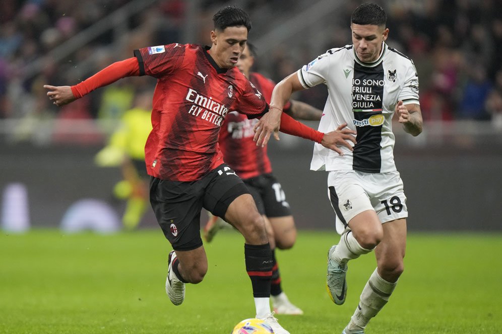 Head to Head dan Statistik: Udinese vs AC Milan