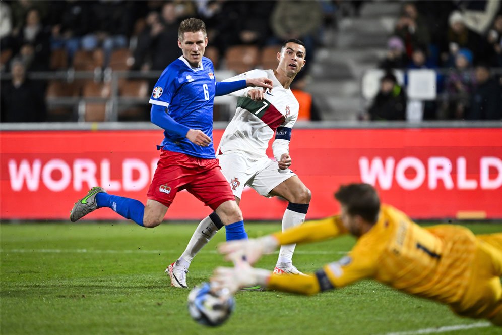 Hasil Liechtenstein vs Portugal: Skor 0-2 Hasil Liechtenstein vs Portugal: Skor 0-2