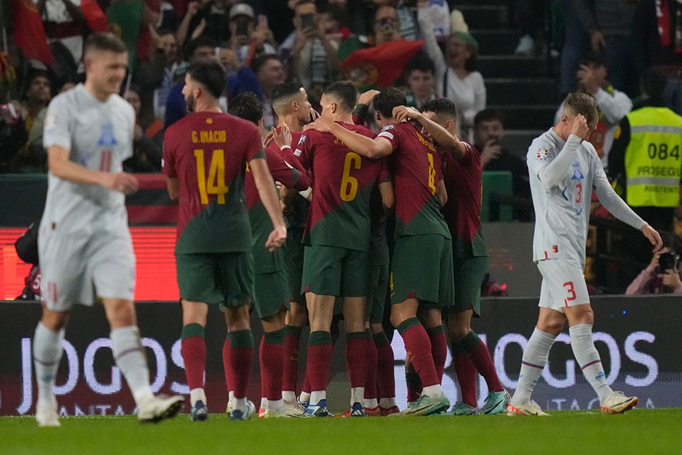Hasil Portugal vs Islandia: Skor 2-0