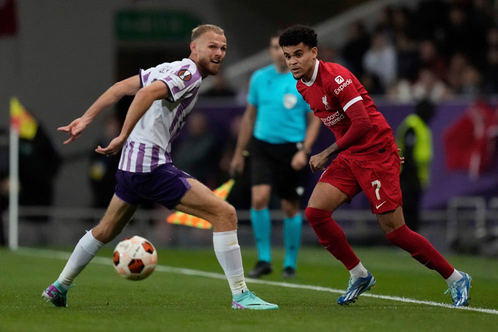 Hasil Toulouse vs Liverpool: Skor 3-2