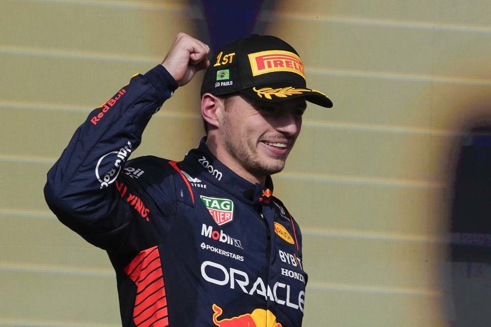 Menangi Formula 1 GP Brasil, Max Verstappen Kurang Selangkah Lagi Samai Rekor Sebastian Vettel