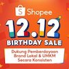 Shopee 12.12 Birthday Sale Dukung Penjualan Brand Lokal dan UMKM, Transaksinya Meningkat 10X Lipat!