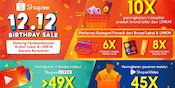 Shopee 12.12 Birthday Sale Dukung Penjualan Brand Lokal dan UMKM, Transaksinya Meningkat 10X Lipat! Shopee 12.12 Birthday Sale Dukung Penjualan Brand Lokal dan UMKM, Transaksinya Meningkat 10X Lipat!