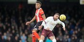 Hasil Luton Town vs Manchester City: Skor 1-2