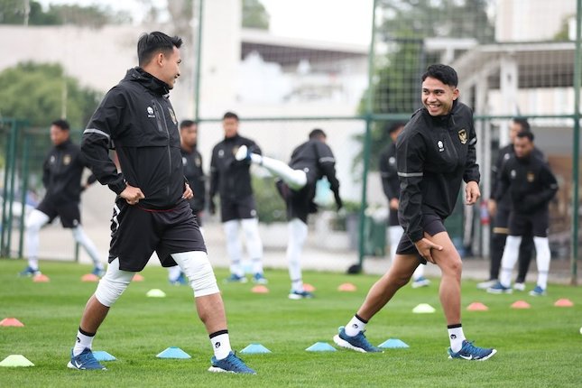 Timnas Indonesia Hanya Latihan Ringan