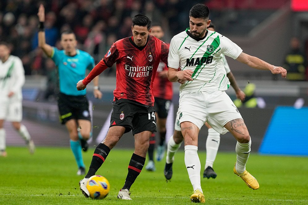 Man of the Match AC Milan vs Sassuolo: Tijjani Reijnders