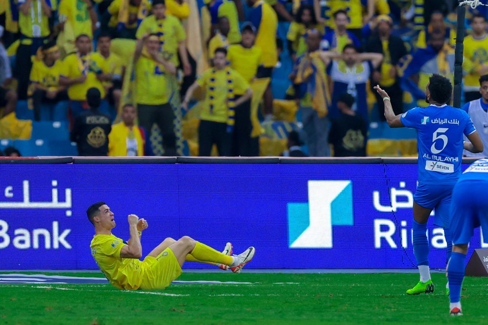 Al Nassr Dibenamkan Al Hilal: Cristiano Ronaldo Cuma 33 Kali Sentuh Bola, Jumlah Offside Sama dengan Tembakan