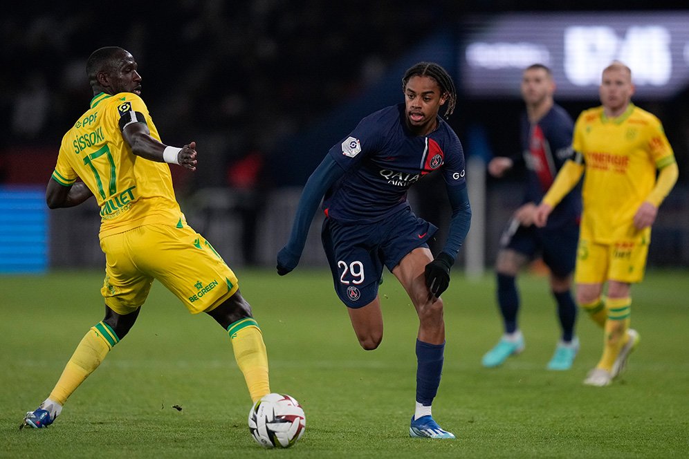 Man of the Match PSG vs Nantes: Bradley Barcola