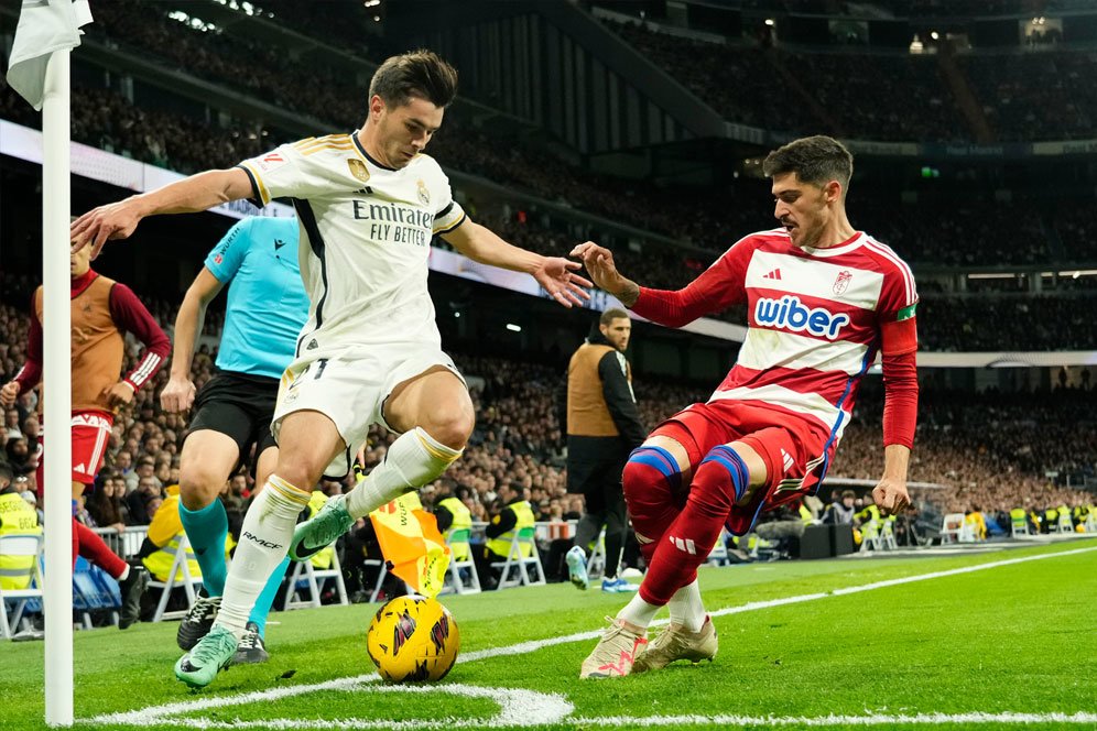 Hasil Real Madrid vs Granada: Skor 2-0
