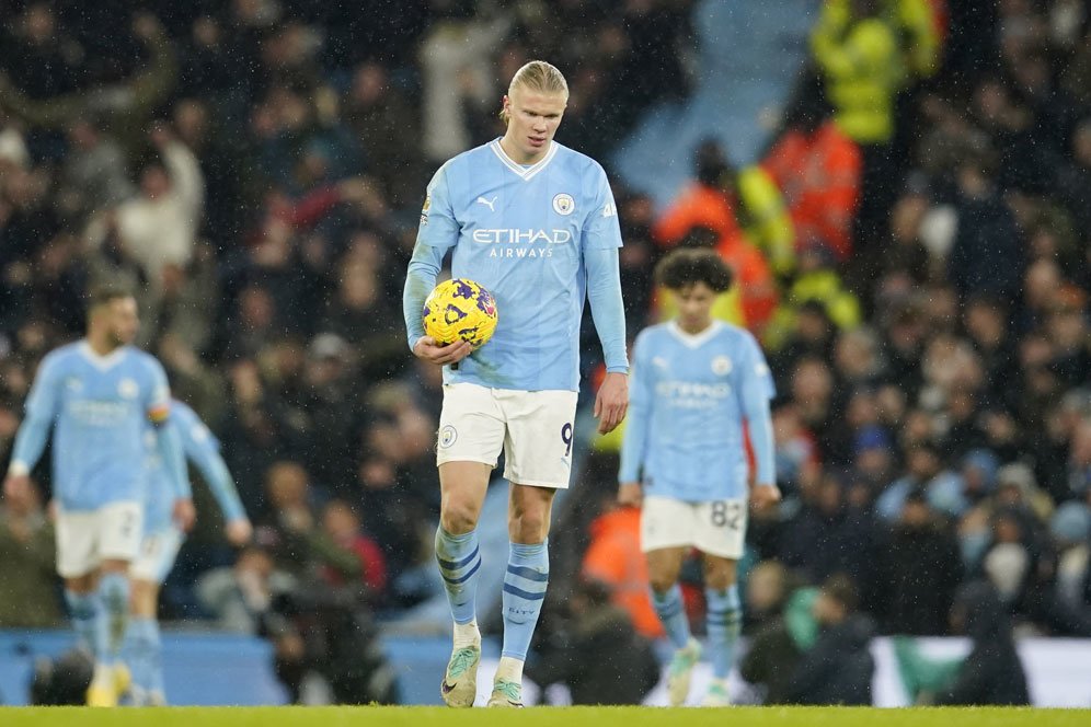 Waduh! Peluang Juara Premier League Man City Merosot hingga Lebih dari 50 Persen