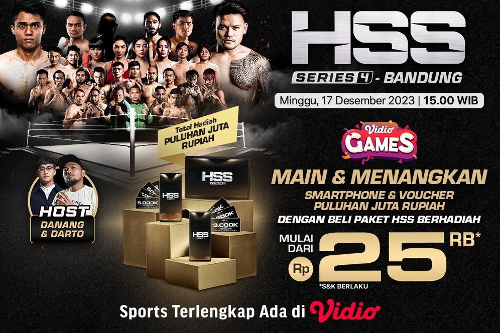 HSS Series 4 Bandung Umumkan Daftar Fighter yang Akan Tanding, Ada Partai Baru Antar Driver Ojol!