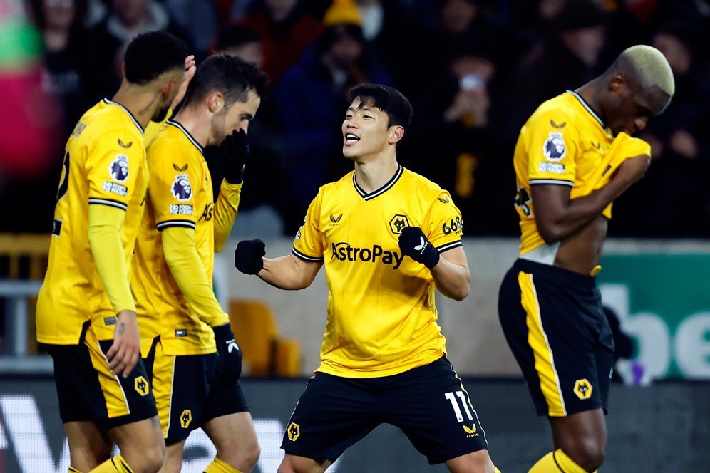 Hasil Liga Inggris: Gol Tunggal Hwang Hee-chan Antar Wolves Bekuk Burnley