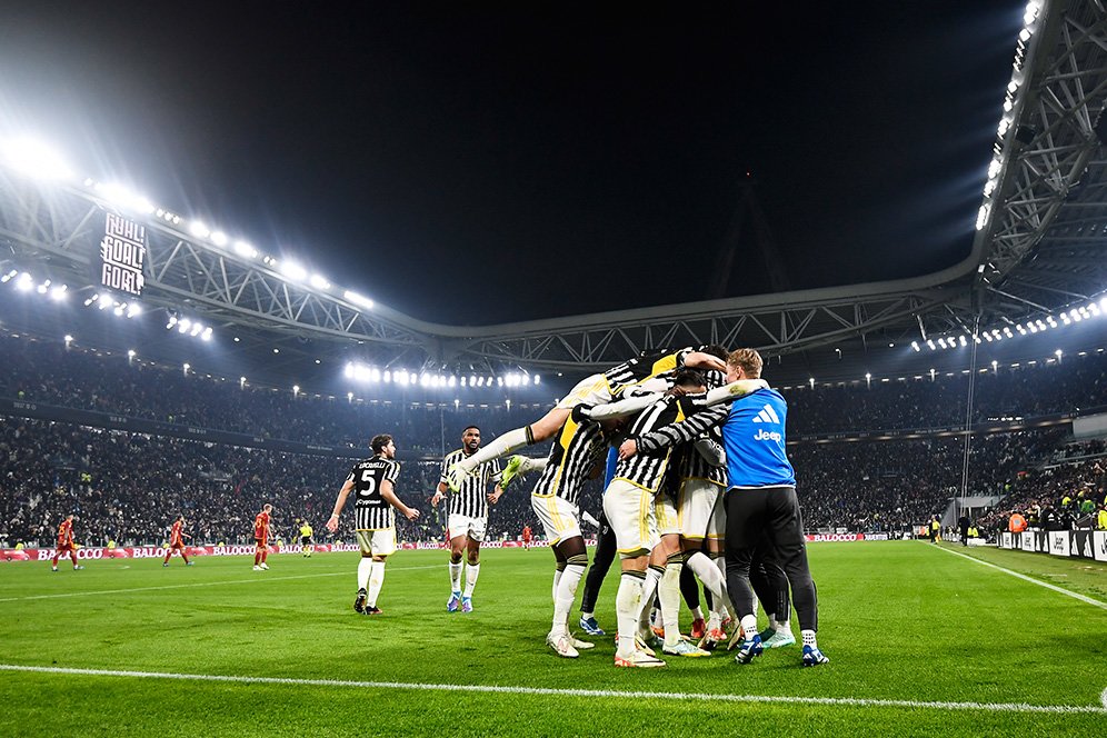 Hasil Juventus vs AS Roma: Skor 1-0