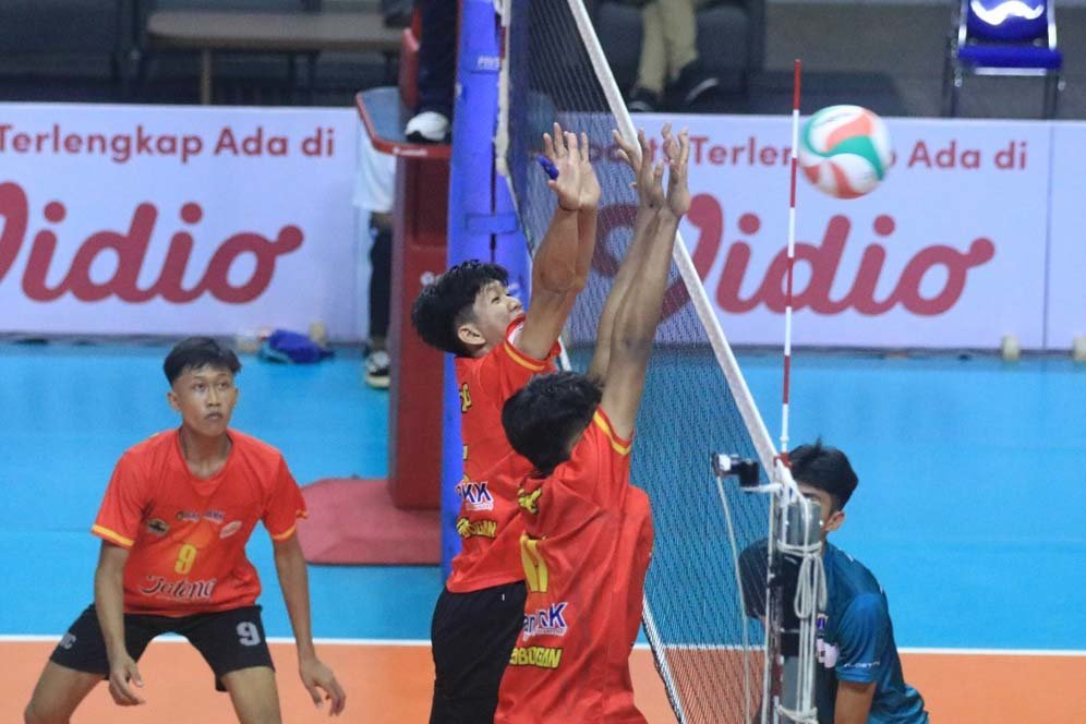 Sikat DKI Jakarta, Tim Putra Jawa Tengah Lolos ke Semifinal Kejurnas Voli Junior 2023