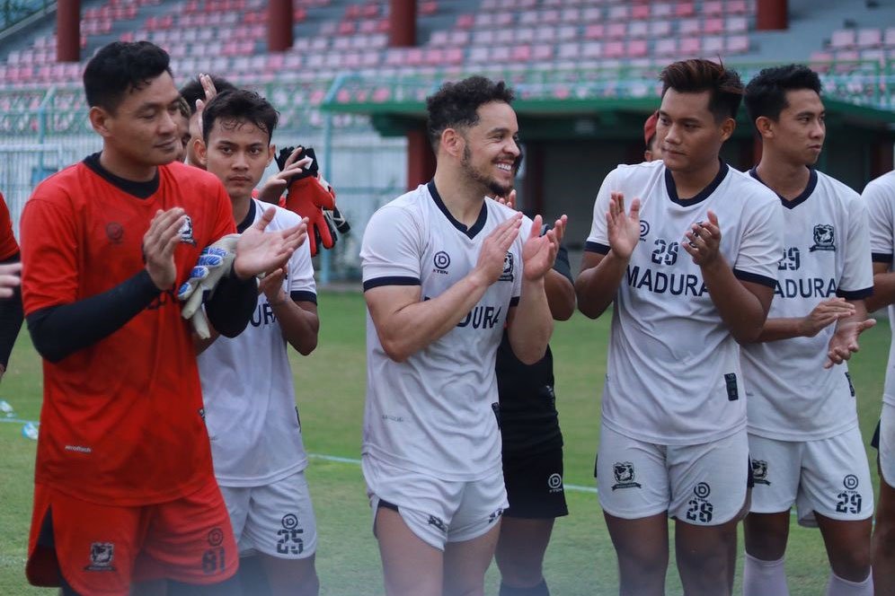 BRI Liga 1: Pelatih Madura United Puji Debut Penyerang Asing Anyarnya