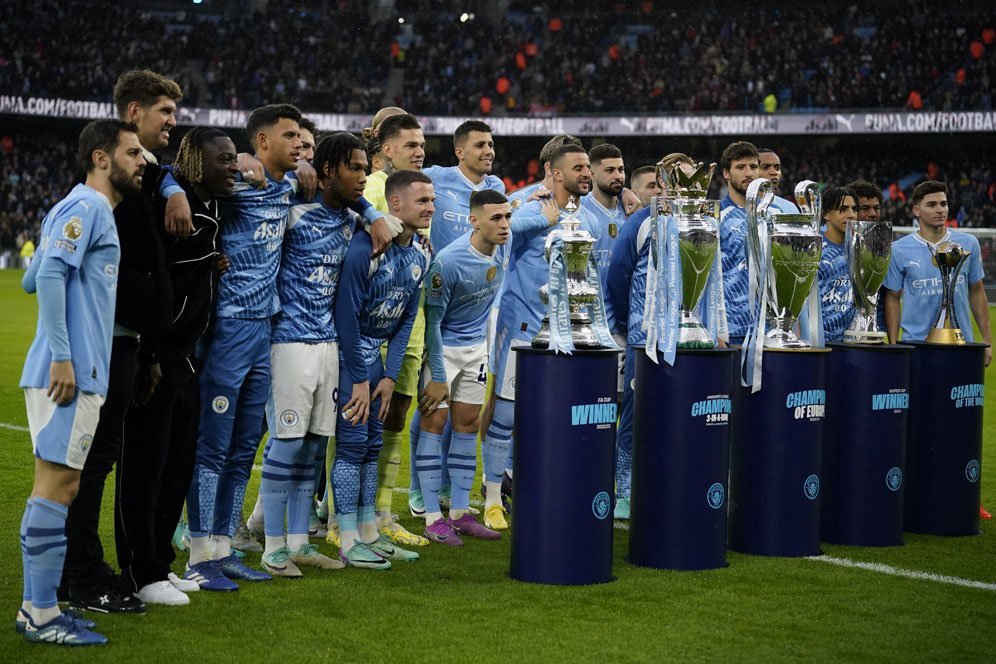 Apakah Bisa Manchester City Raih Treble Lagi Musim Ini?