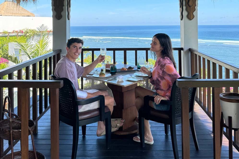 Jelang Bela Ducati, Marc Marquez Healing di Bali Sambil Pemulihan Cedera