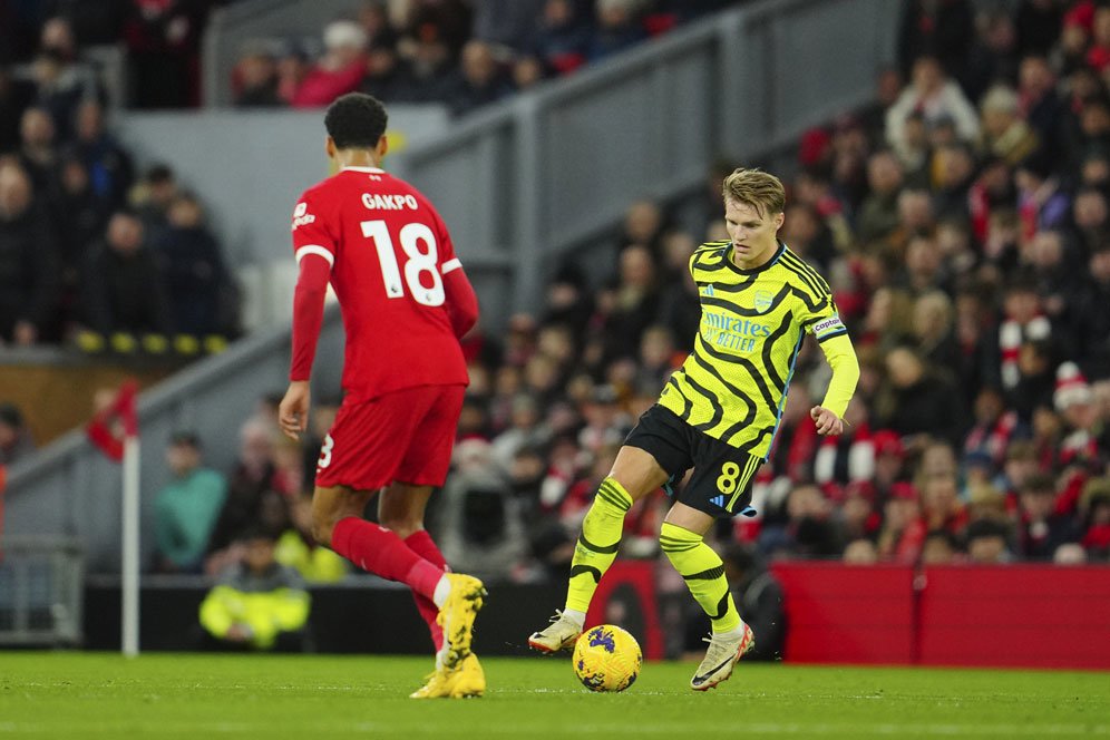 Soal Handball Odegaard di Laga Liverpool vs Arsenal, Eks Wasit EPL: Penalti Itu