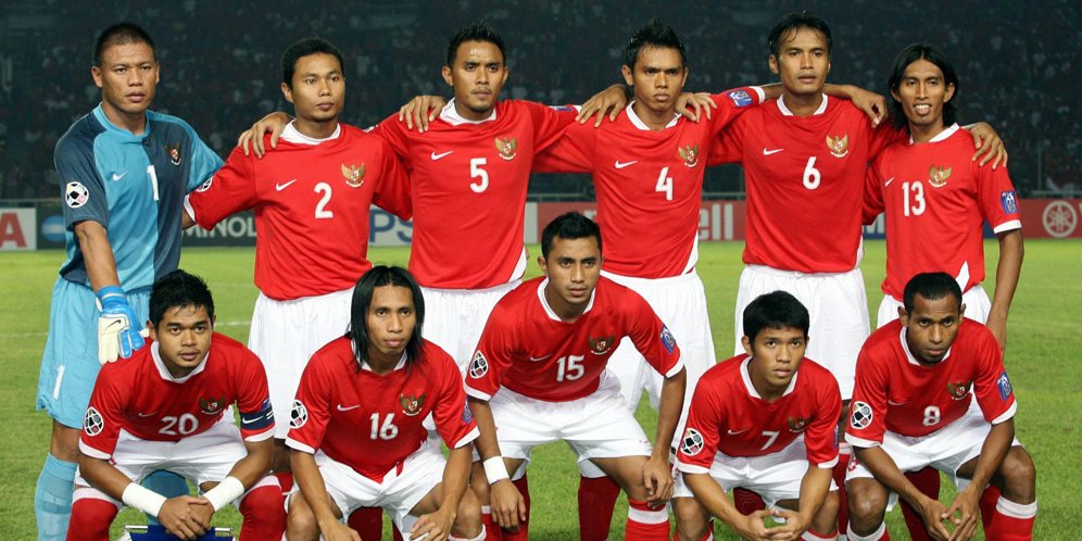 Timnas Indonesia di Piala Asia 2007. (c) AFC