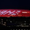 Penghormatan dari Allianz Arena untuk Franz Beckenbauer Penghormatan dari Allianz Arena untuk Franz Beckenbauer