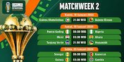 Jadwal Live Streaming AFCON 2024 Matchday ke02 di Vidio, 18-20 Januari 2024 Jadwal Live Streaming AFCON 2024 Matchday ke02 di Vidio, 18-20 Januari 2024