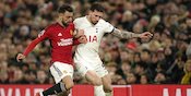 Hasil Manchester United vs Tottenham: Skor 2-2