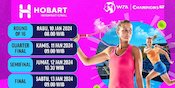 Jadwal Live Streaming WTA Hobart International 2024 di Vidio, 10-13 Januari 2024 Jadwal Live Streaming WTA Hobart International 2024 di Vidio, 10-13 Januari 2024