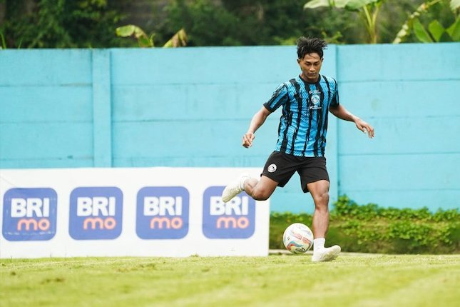 Wajah-wajah Optimis di Latihan Arema FC