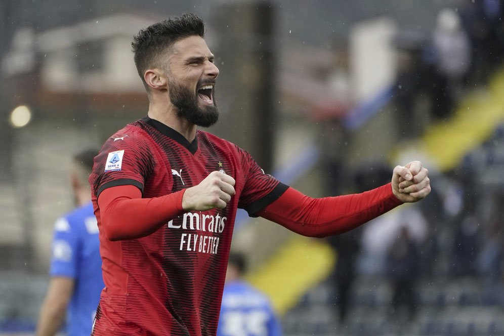 Akhir Karier Olivier Giroud di AC Milan