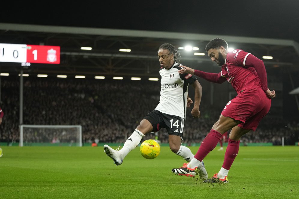 Head to Head dan Statistik: Fulham vs Liverpool